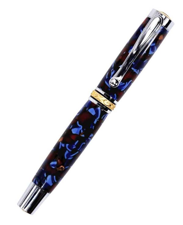 Jr. Monarch Rollerball Pen Kit - Chrome & Gold (Dayacom)