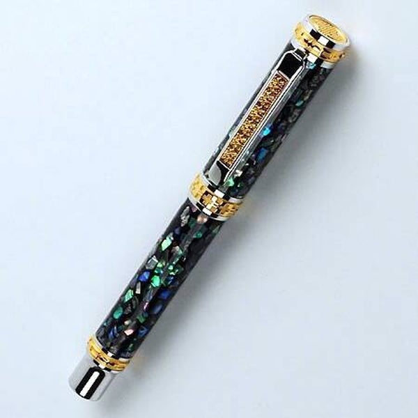 Jr. Emperor Rollerball Pen Kit - Chrome & Gold (Dayacom) (normaal €60)
