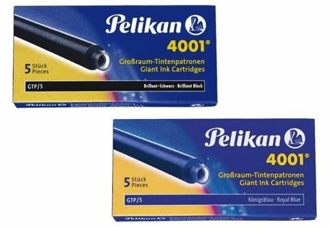 Pelikan 4001 groot formaat GTP/5 inkt vulpen vulling (Empress vulpen)