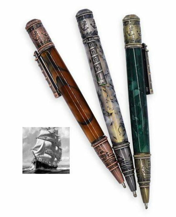 Sailing twist balpen kits diverse uitvoeringen