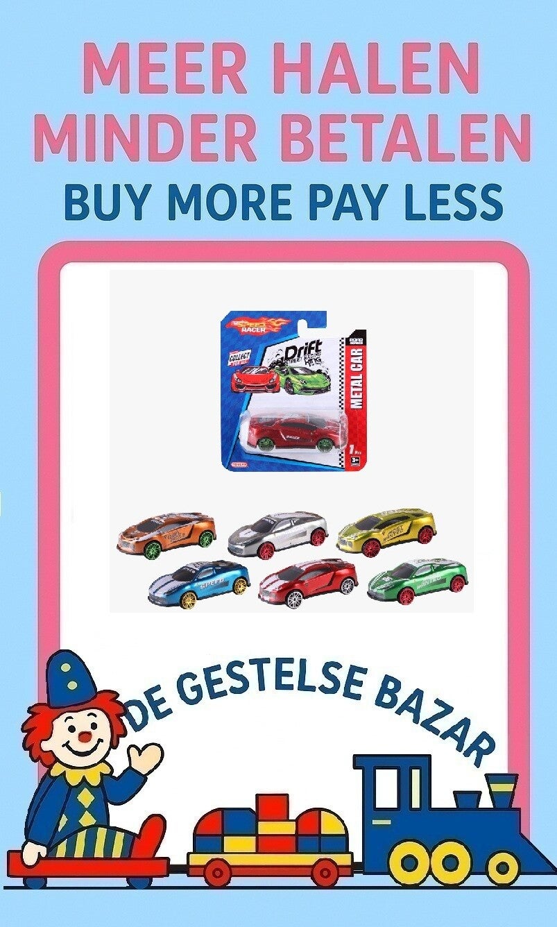 Art nr 561  Speed Racer auto assorti 3+