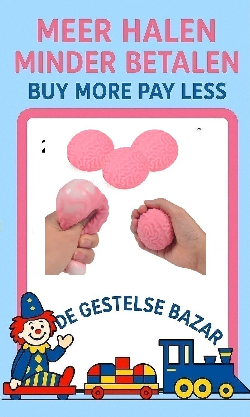 Art nr 573 JUMBO Squuezie BIG Brains circa 16cm