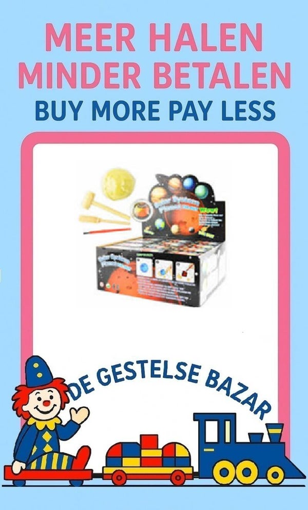 Art nr 437 Dig it Out Planets 5dlg assorti