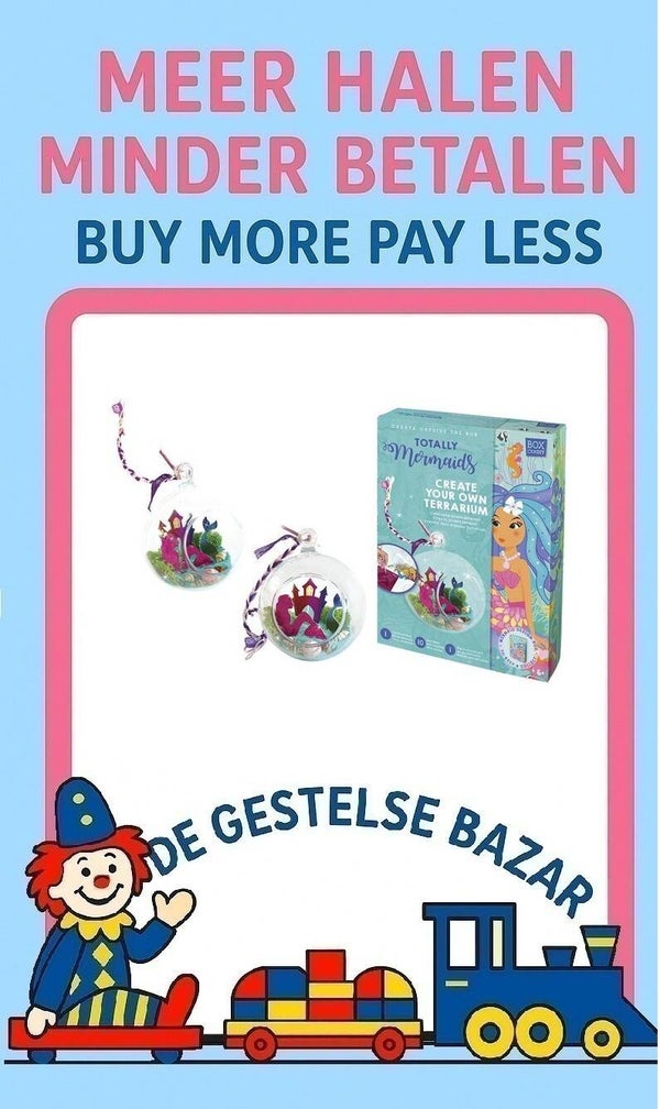 Art nt 567 Box Candy Totaly Mermaids Terrarium Art Set 6+