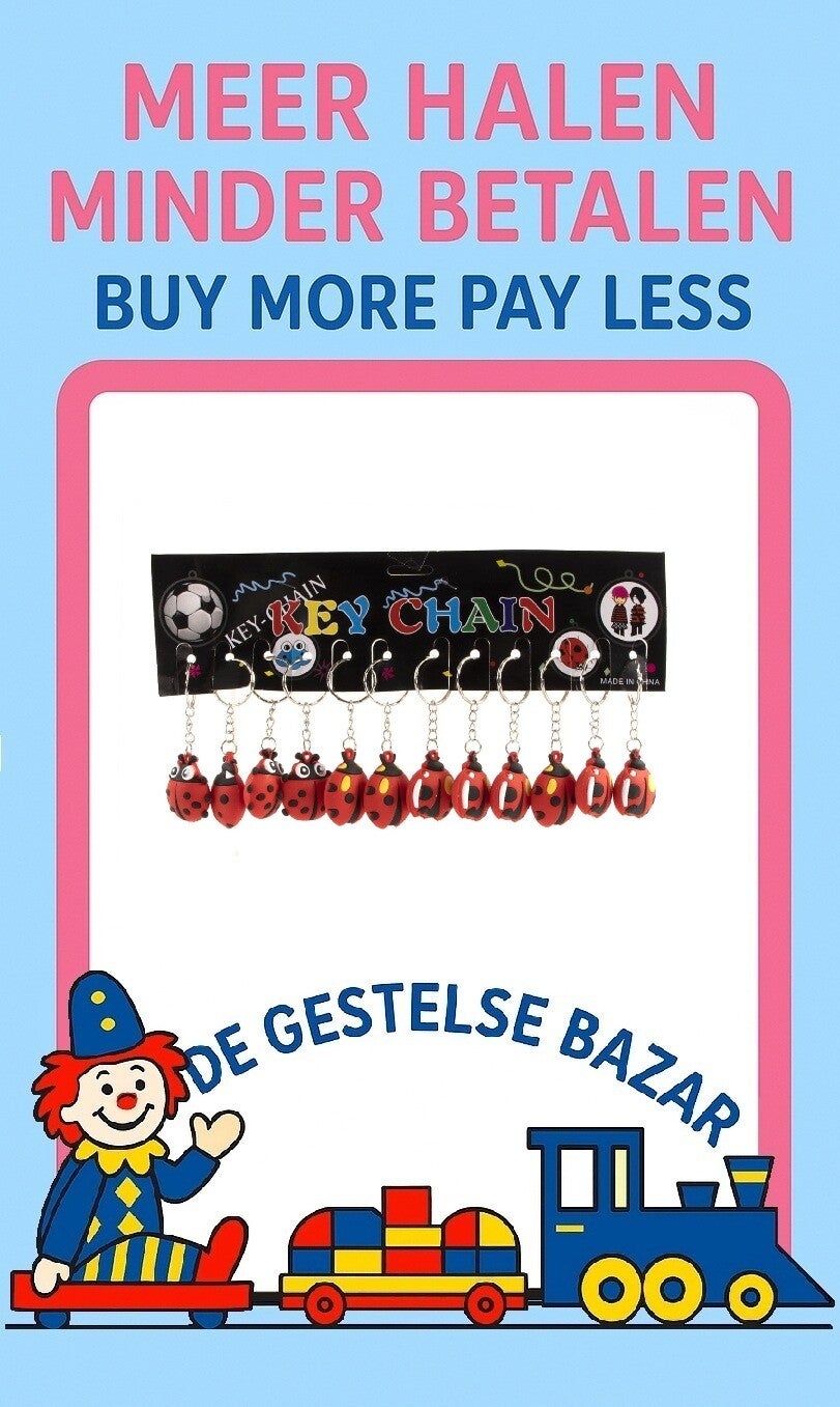 art nr 064 Sleutelhanger Lieveheersbeestje