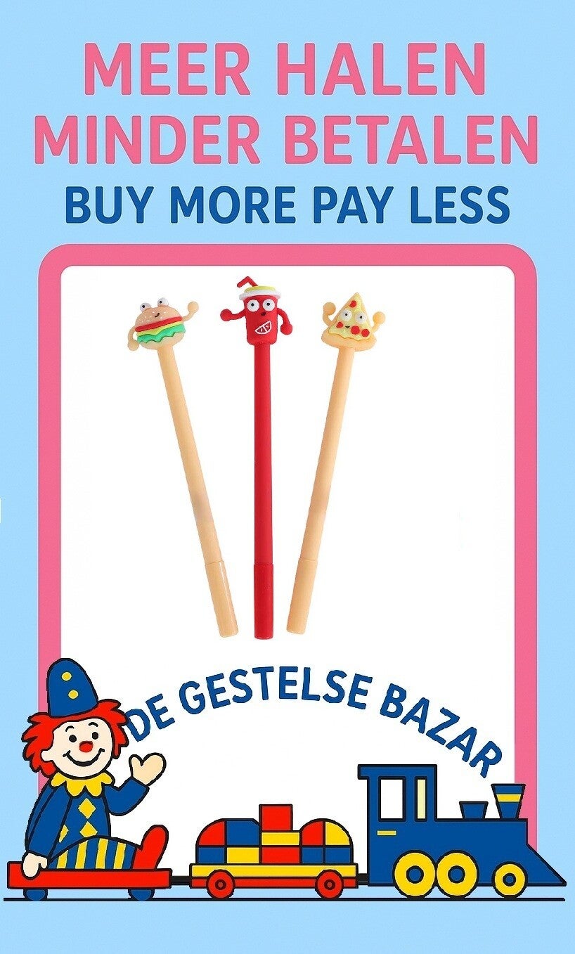 art nr 046 Pen Fastfood Assorti