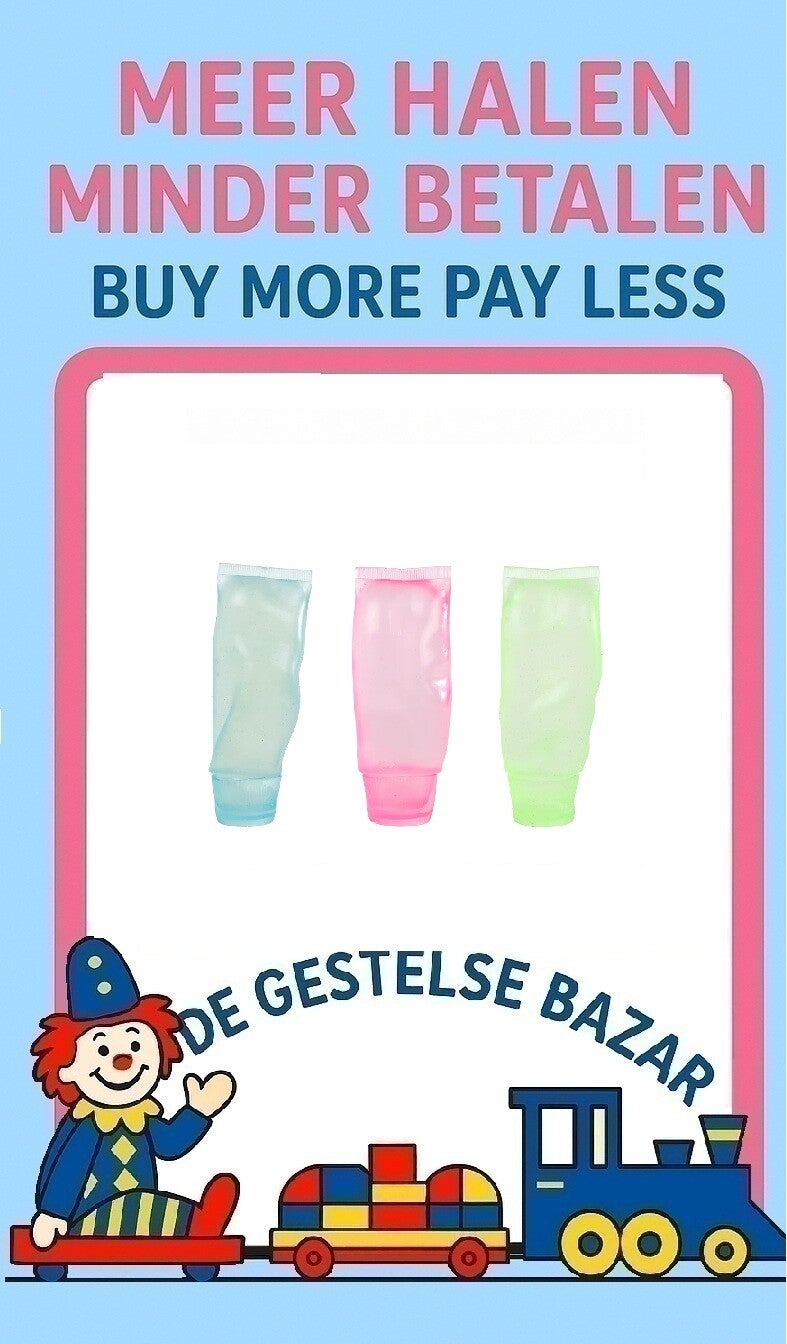 Art nr 675 Neon Squeeze Tandpasta Tube assorti circa 13½cm