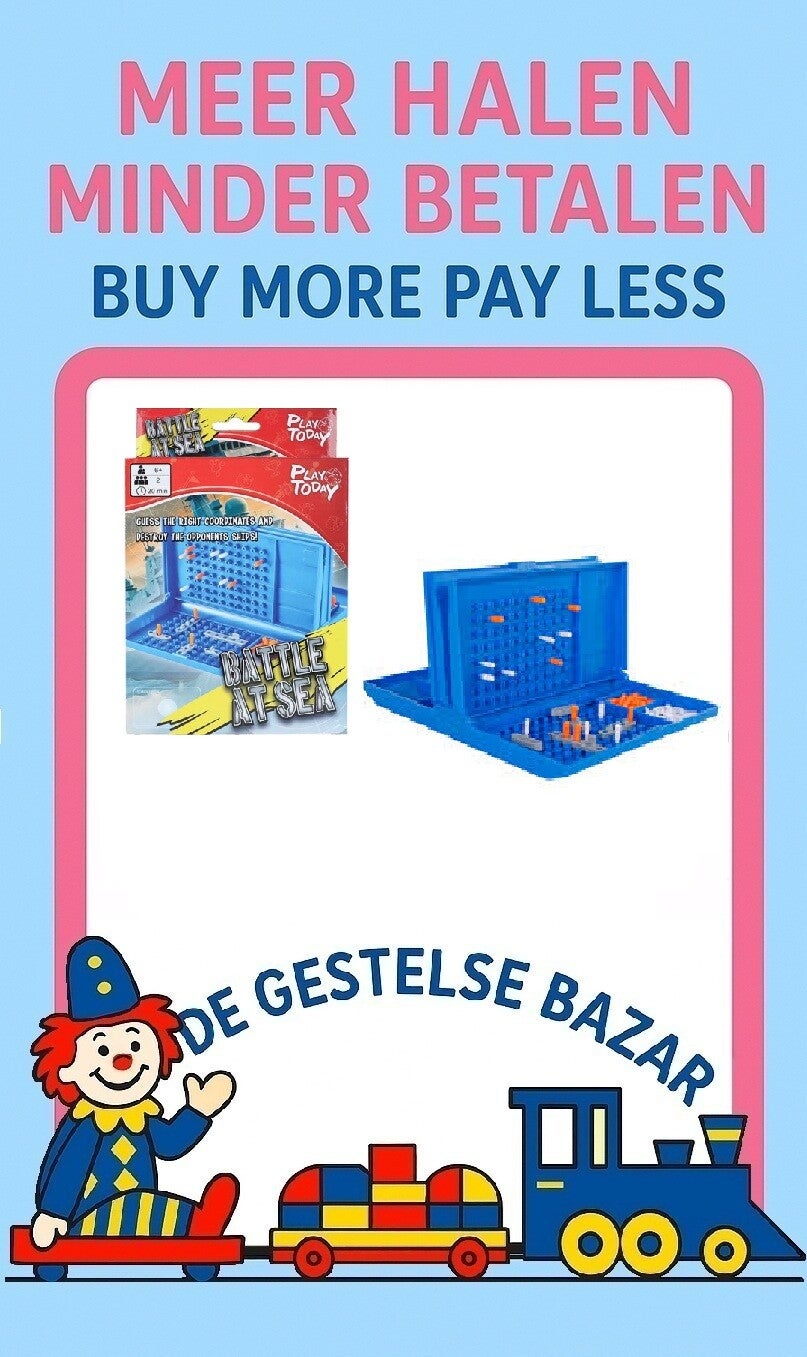 Art nr 152 play ToDay Game Battle at Sea Zeeslag Resisspel circa 18½ cm