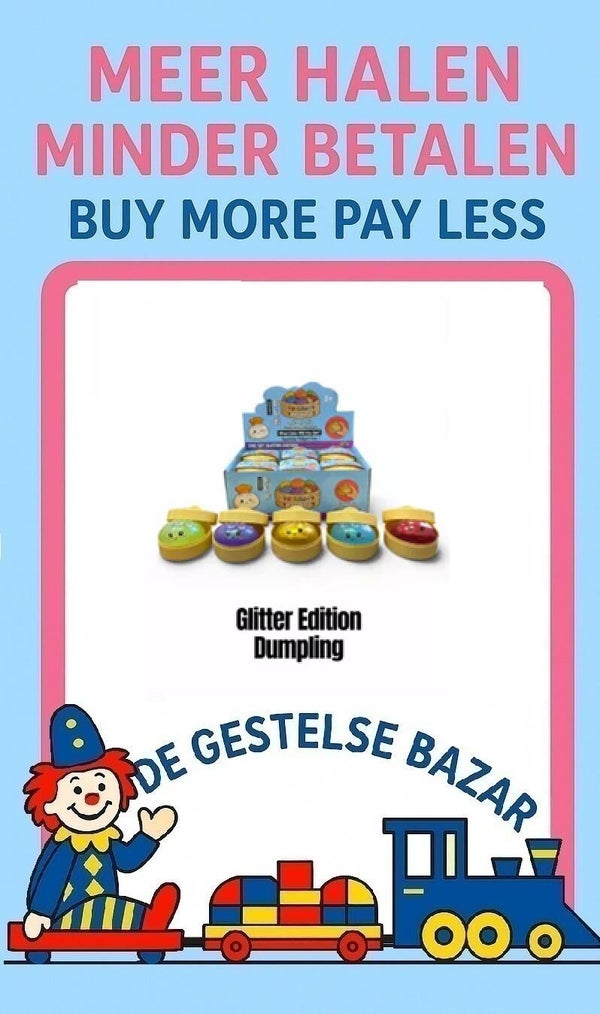 Art nr 505 Squishy Dumpling Glitter 3+