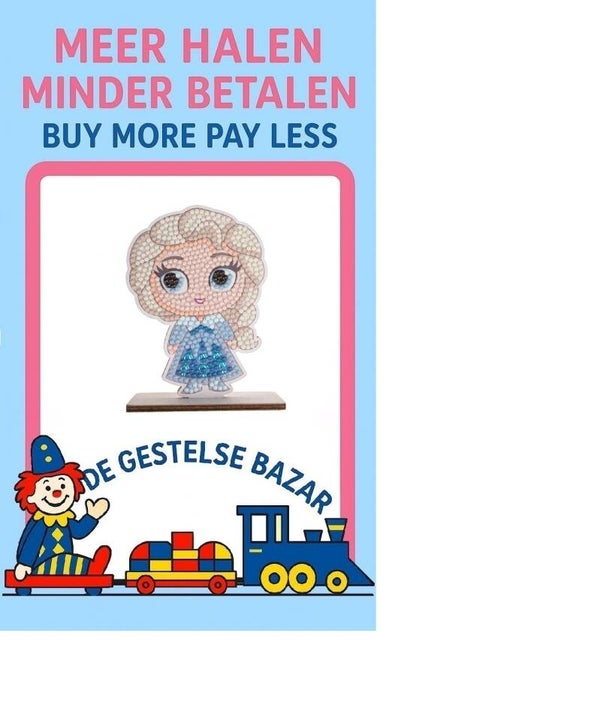 Art nr 157 Crystal Art Buddies Disney Frozen Elsa 6+