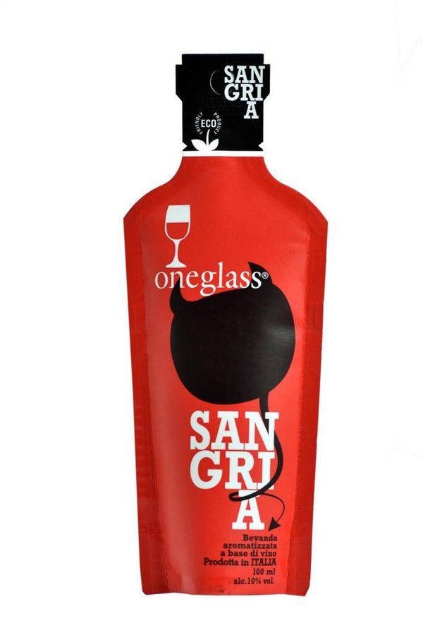 Oneglass rode wijn met aroma's van rood fruit