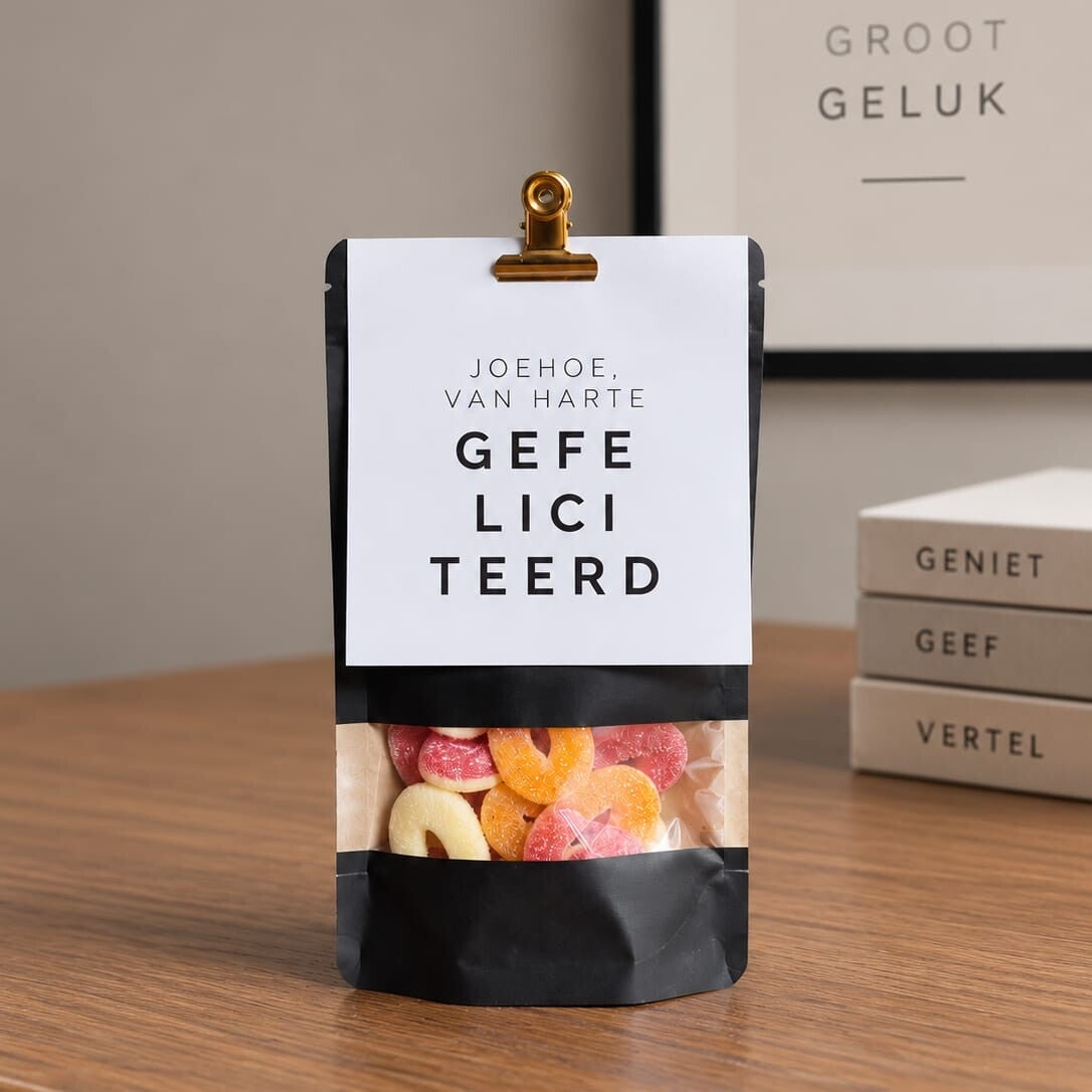 Snoep • gefeliciteerd