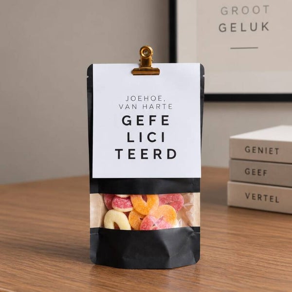 Snoep • gefeliciteerd