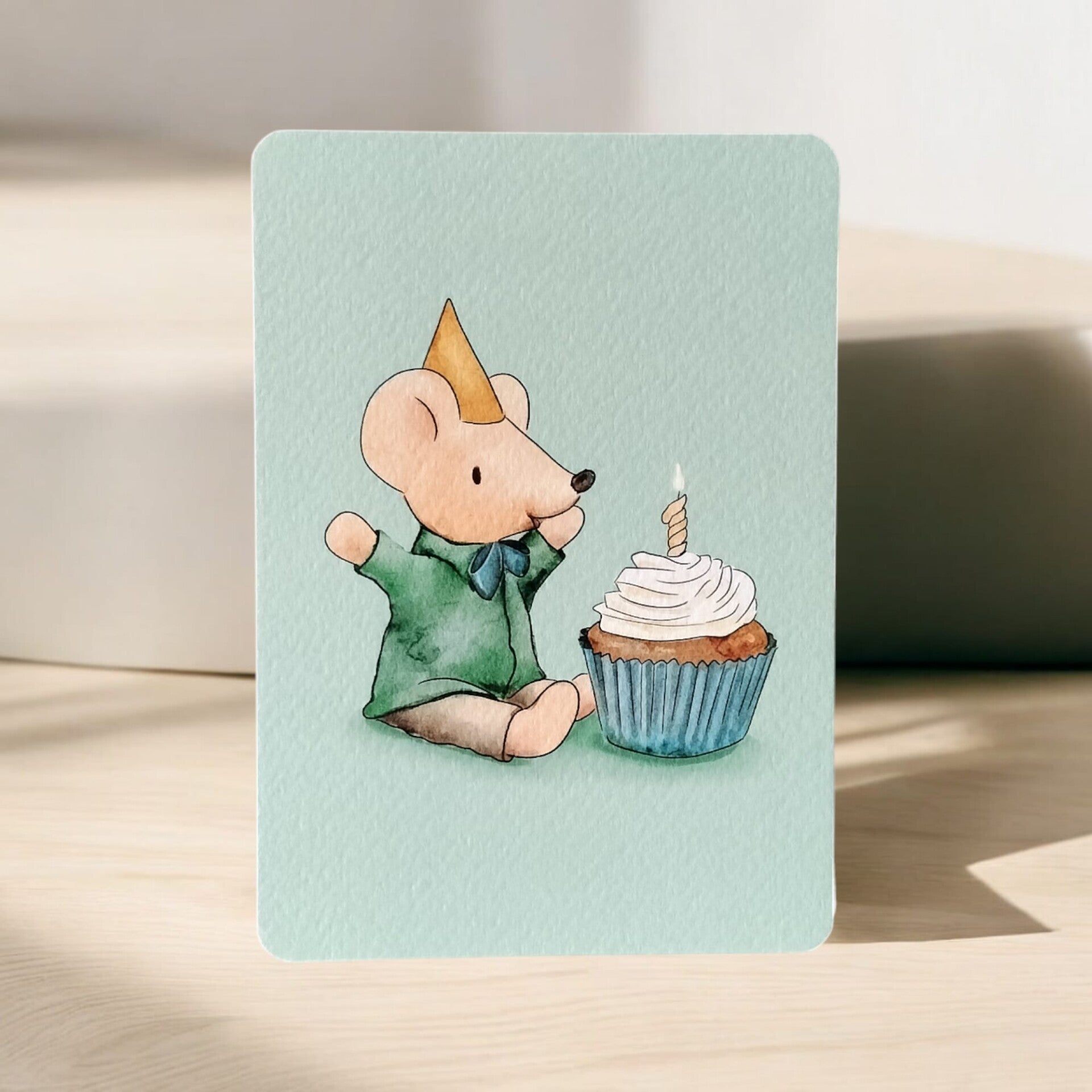 Kaart met envelop • jarig