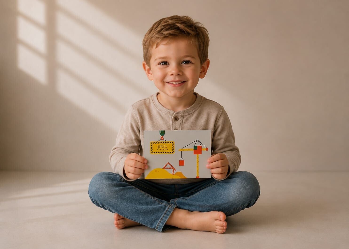 Uitnodigingen kinderfeestje • set van 10 stuks