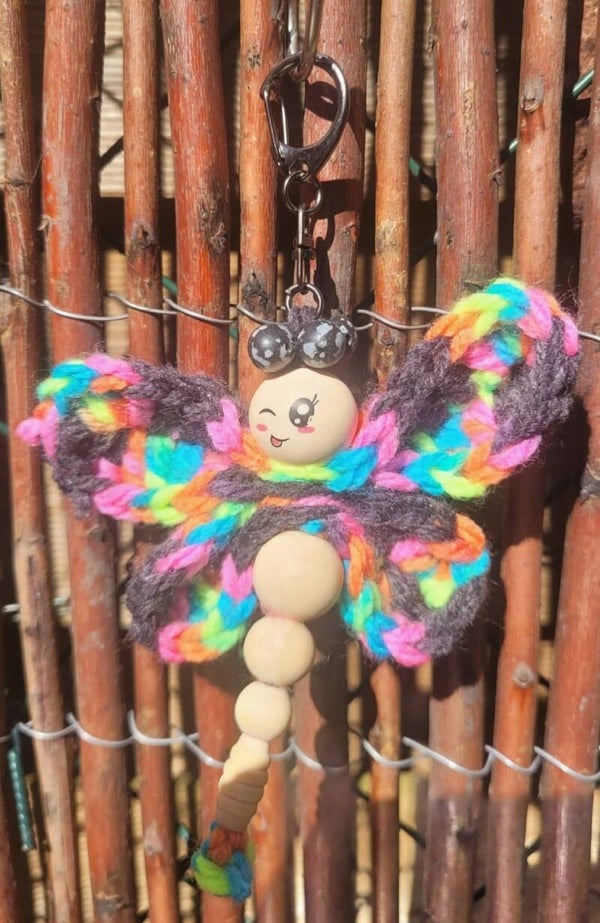 porte clef libellule