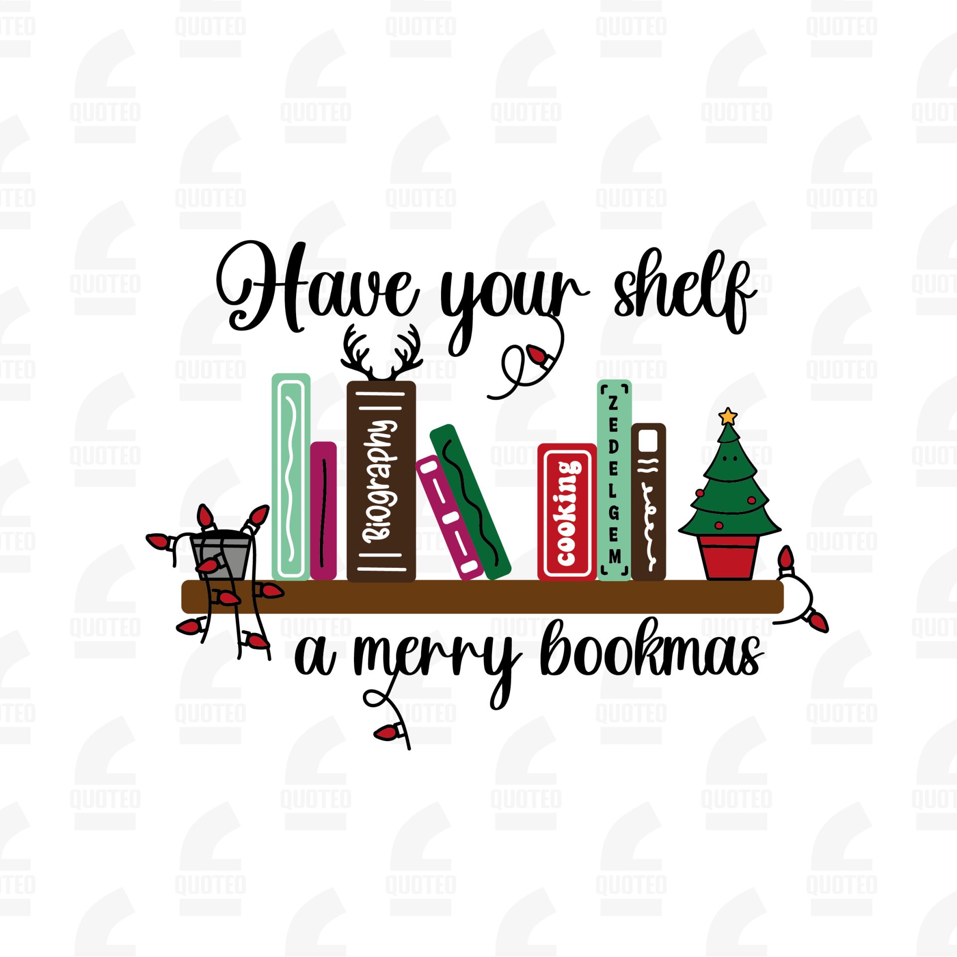 Have your shelf a merry bookmas