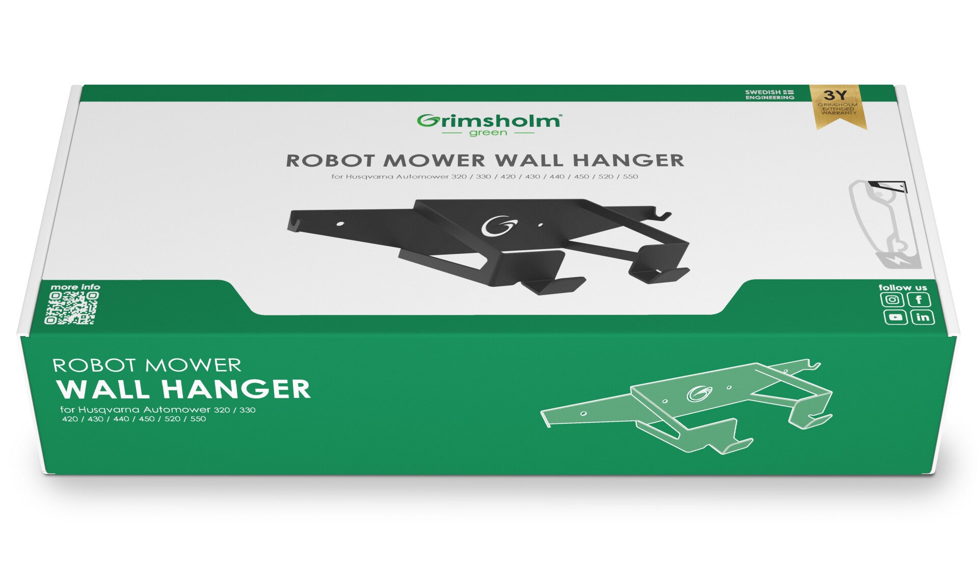 Muurhanger voor Husqvarna Automower 320/330X/420/430X/440/450X/520/550