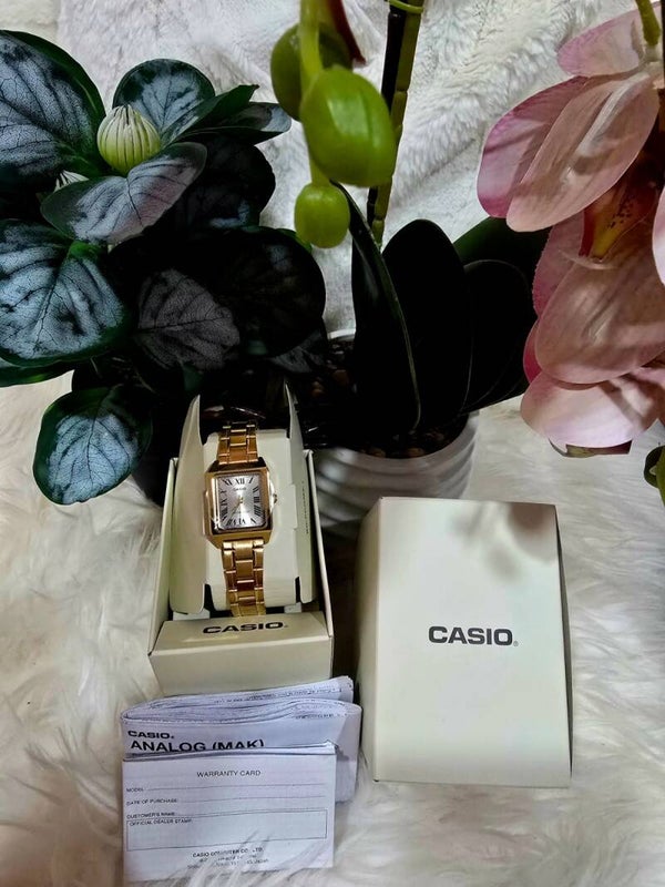 CASIO WOMEN’S WATCH LPT-V007G-9B
