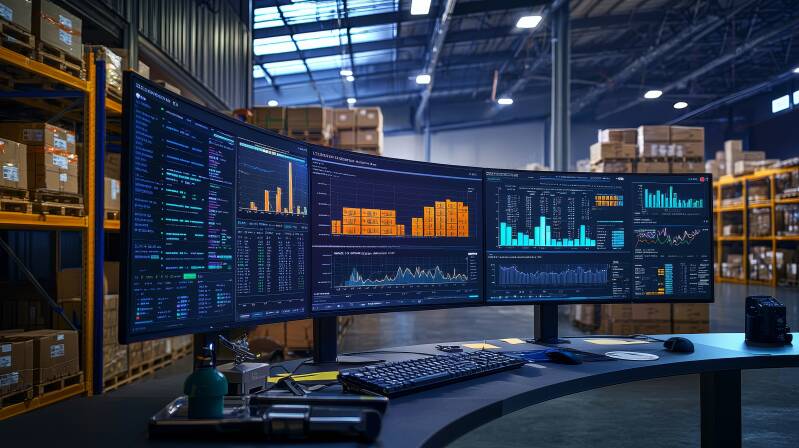 An encrypted client portal interface demonstrating automated, secure data transfer for variable data printing.