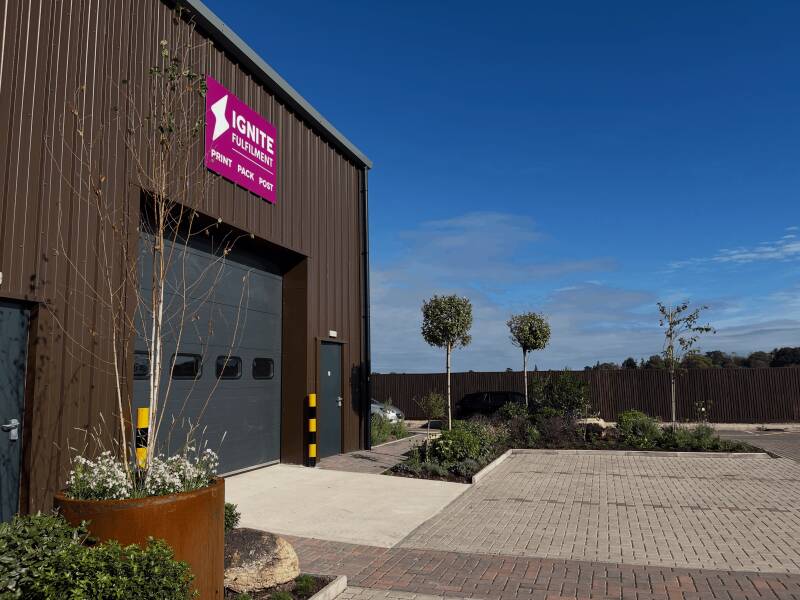 Ignite Fulfilment's sustainable fulfilment centre in Kempsey, Worcestershire