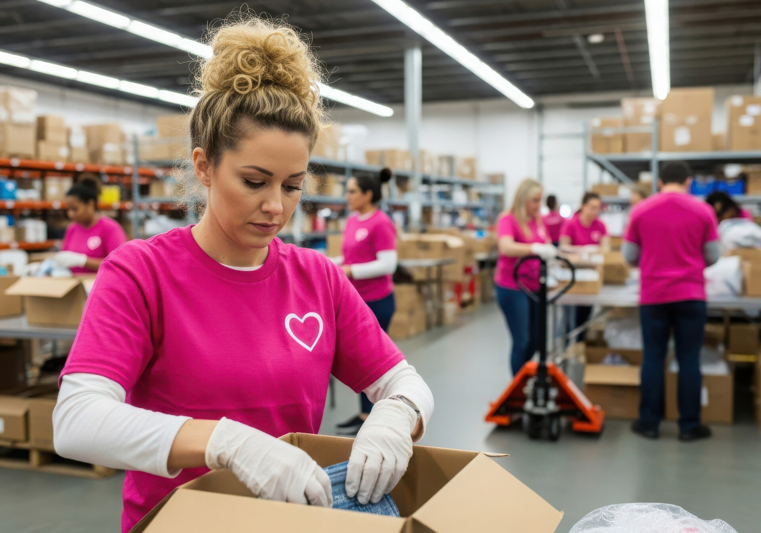 Eco-friendly pick and pack operations designed to make a positive contribution across our supply chain and support our clients' sustainability goals