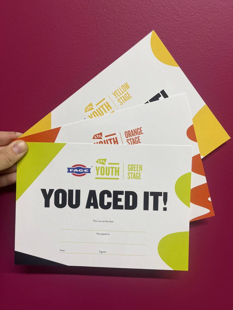 Professionally printed certificates featuring crisp typography and a polished, high quality finish.