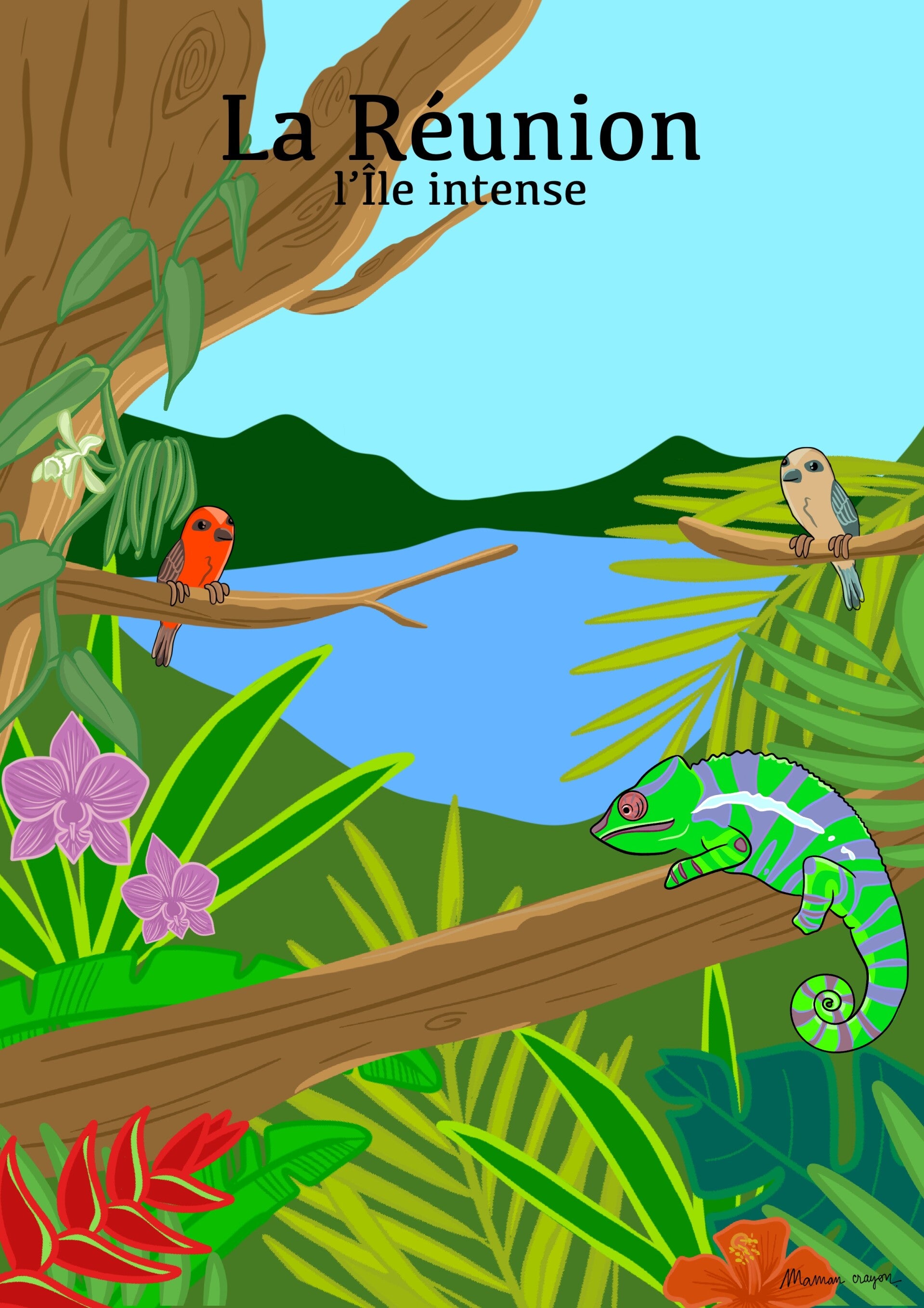 Affiche A3 - La Réunion