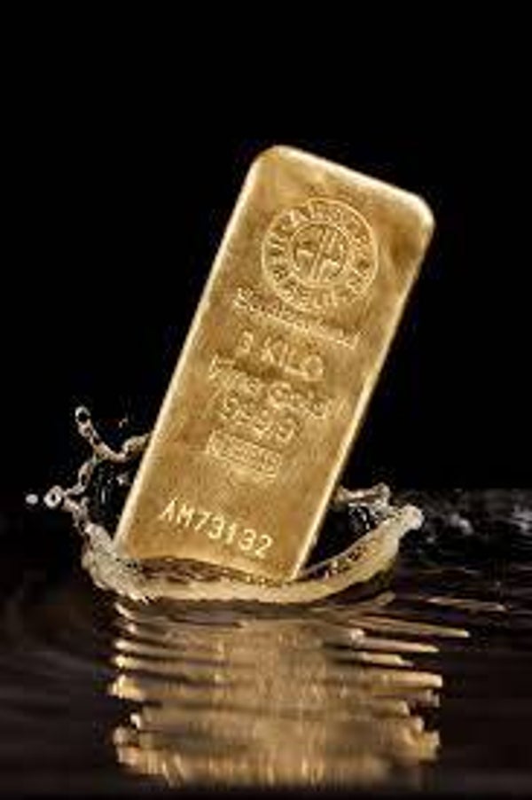 LINGOTTI D' ORO FISICO  24K 999 2500 GR