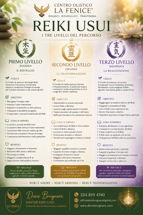 Terzo Livello Reiki Usui