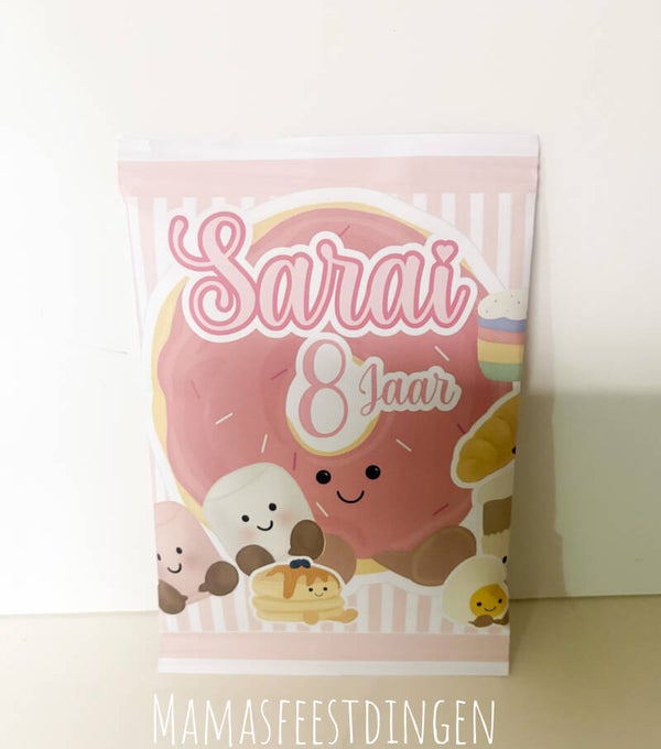 Zakje chips  in wikkel jellycat