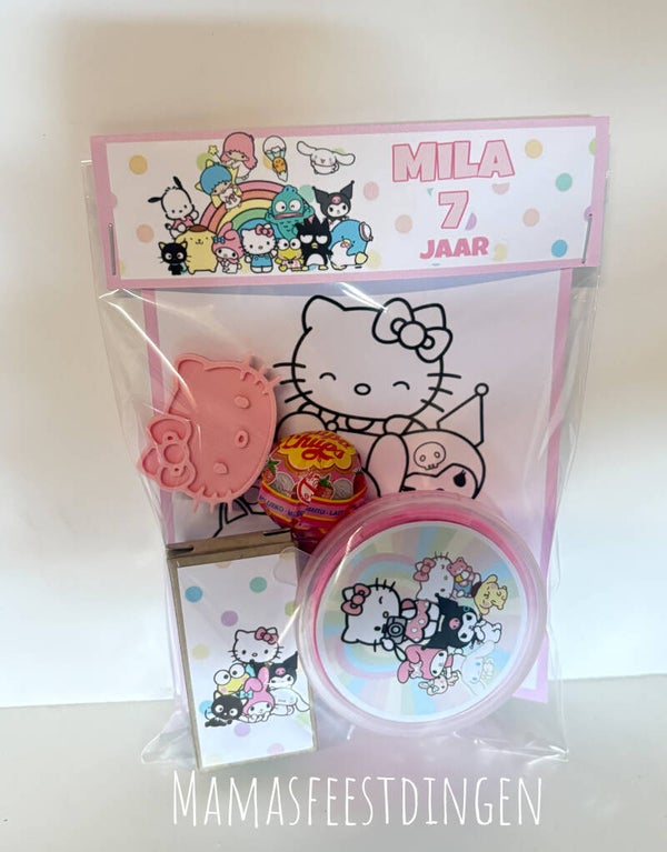 Knutselkit hello kitty and friends