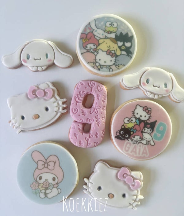 Verjaardag set hello kitty& friends