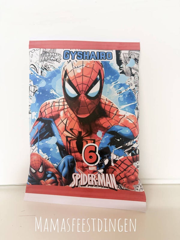 Zakje chips Spiderman