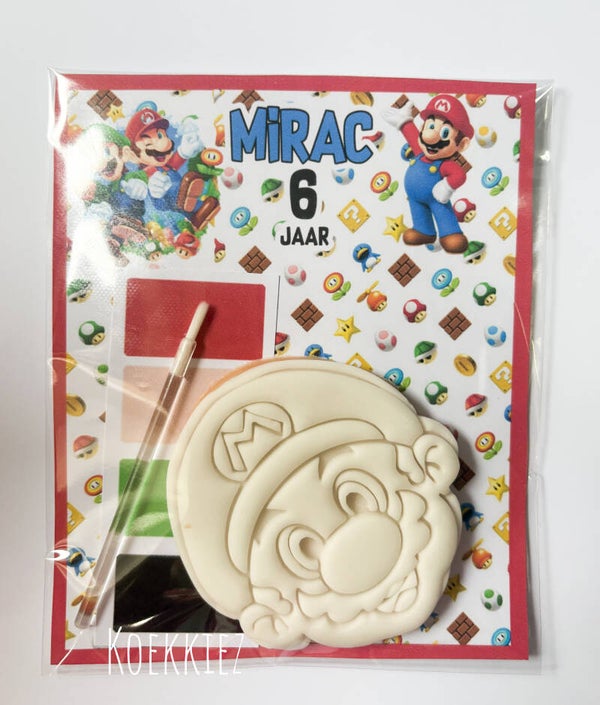 Paint your cookie Supermario