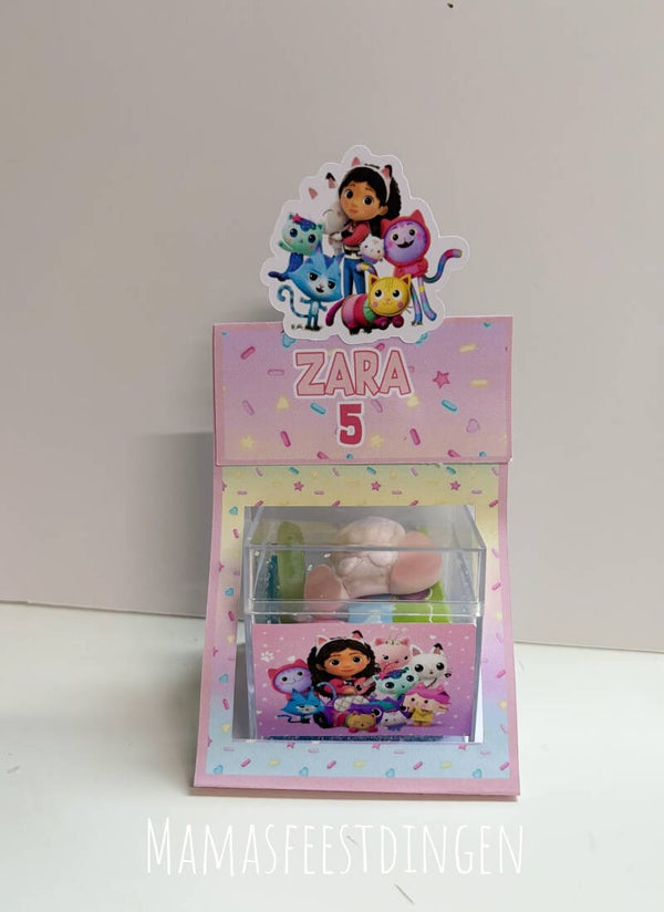 Traktatie snoepbox Gabby’s Dollhouse