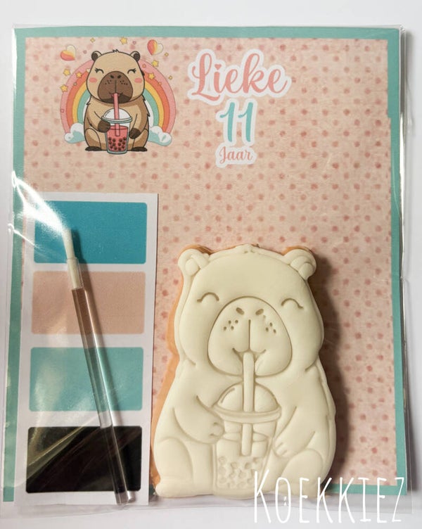 Paint your cookie  CAPIBARA