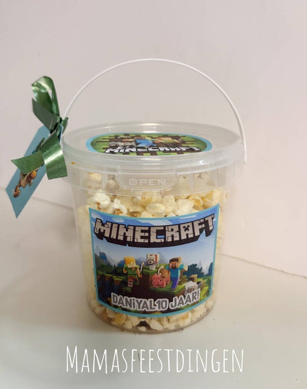 Popcorn bucket Minecraft