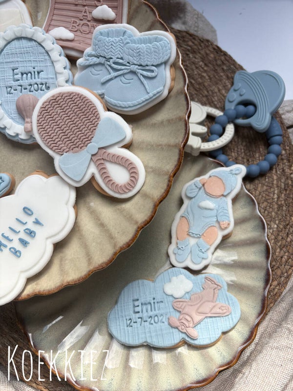 All great adventures start small Set  van 12 luxe koekjes
