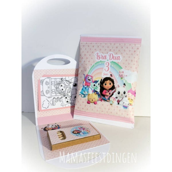 Chips met kleurkoffer Gabby’s Dollhouse