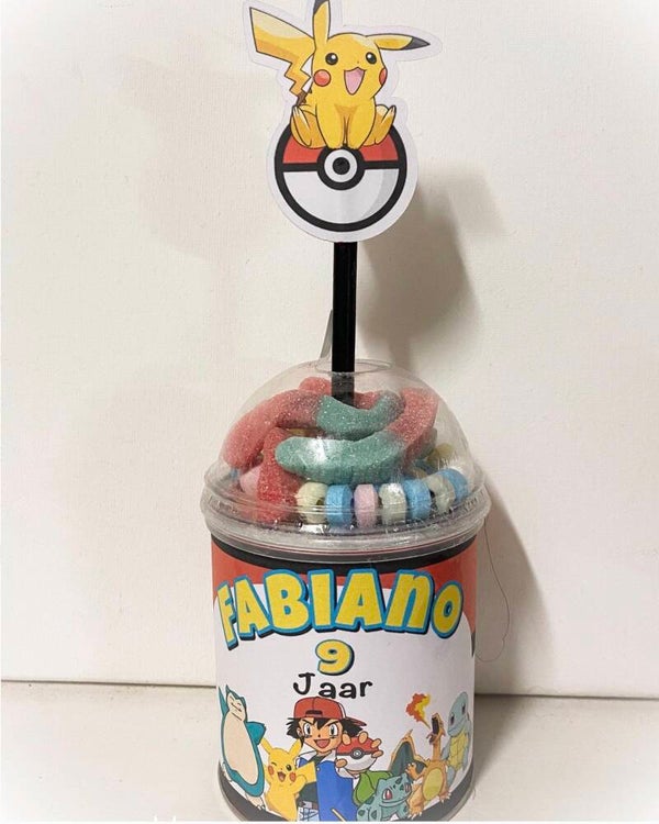 Pringles met snoepdeksel