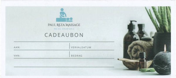 Cadeaubon 60 minuten