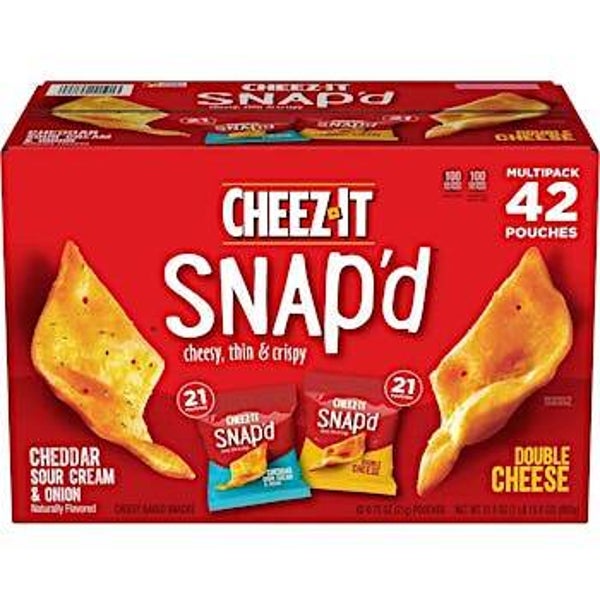 Cheez-It snap’d Crackers variety