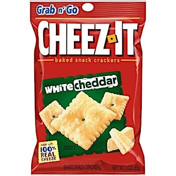 Cheez-It Crackers - White Cheddar, Grab n' Go, 3 oz., 6 Pack