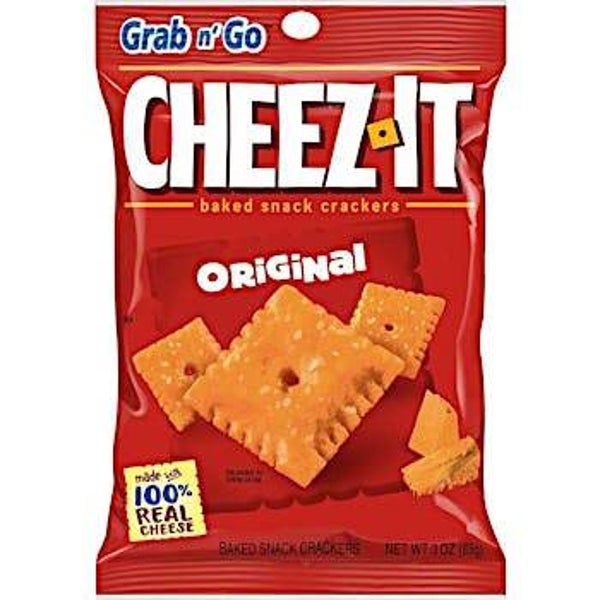 Cheez-It Crackers - Original, Grab n' Go, 3 oz., 6 Pack