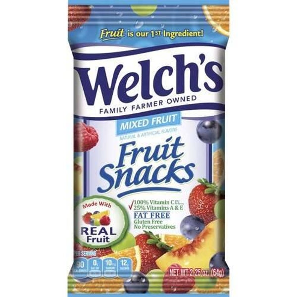 Welch's Mixed Fruit Snacks, 2.25 oz