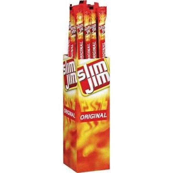 Slim Jim Giant Snacks - Original, 0.97 oz, 24 Pack SKU 6 units per case