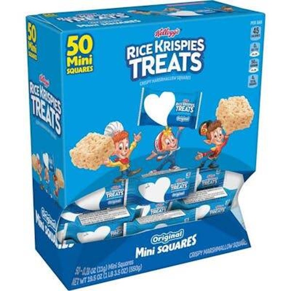 Kellogg's Rice Krispies Treats - Original, 0.39 oz, 50 Minis SKU  4 units per case