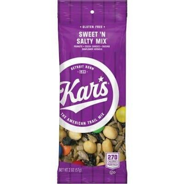 Kar's Trail Mix - Sweet 'N Salty, 2 oz, 24 Pack SKU 8 units per case