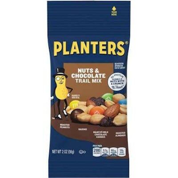 Planters Nuts & Chocolate Trail Mix SKU  1 units per case